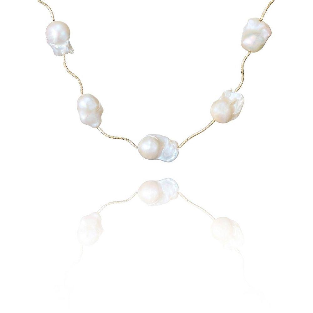 MINERVA Pearl Choker Necklace