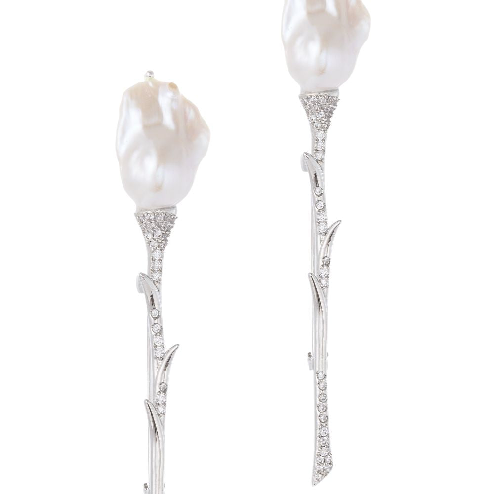 MINERVA I Pearl Brooch