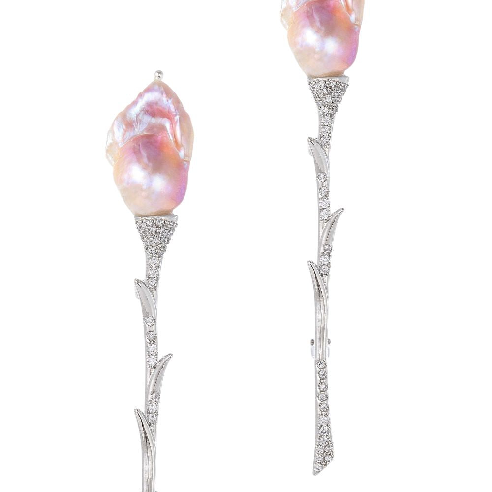 MINERVA I Pearl Brooch