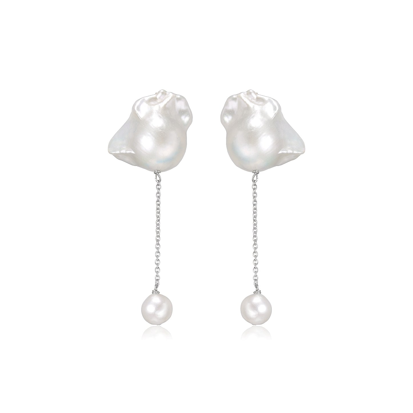 MINERVA Pearl Mismatch Earrings