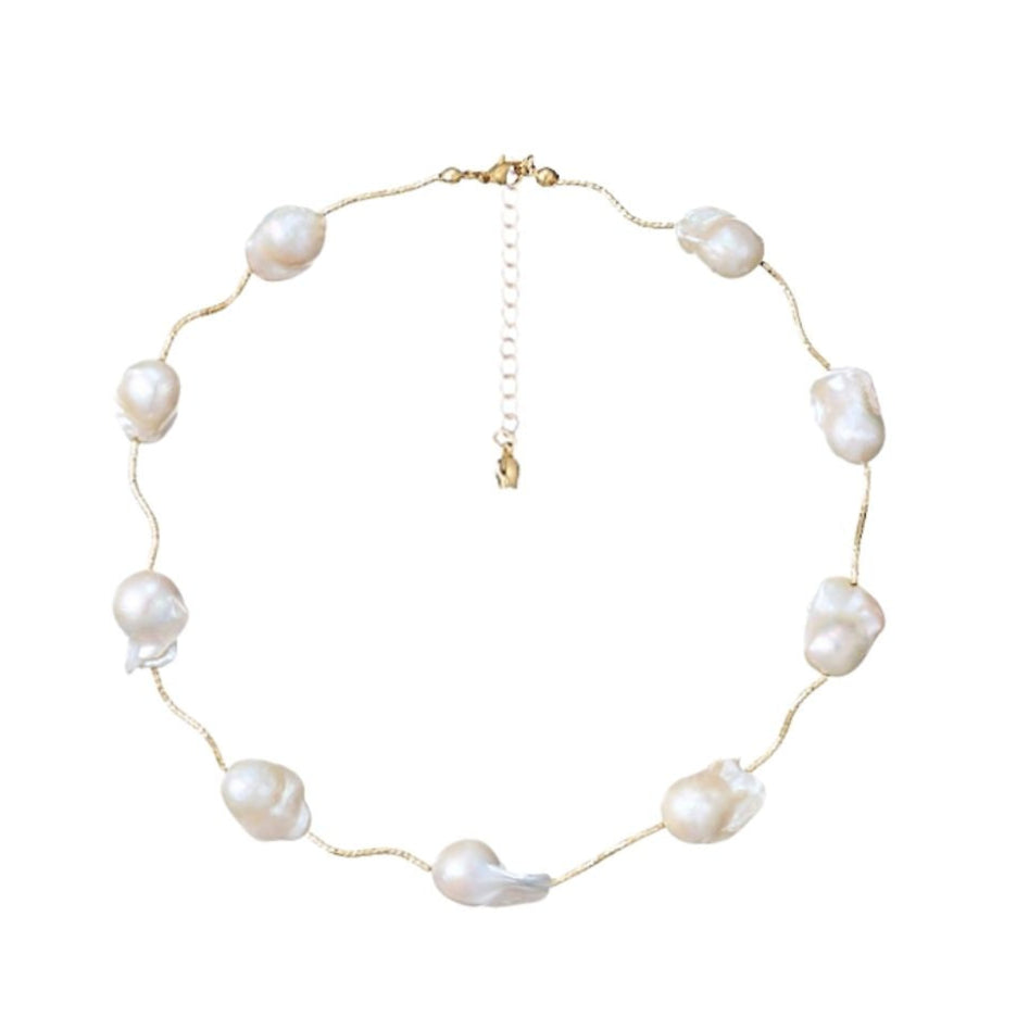 MINERVA Pearl Choker Necklace