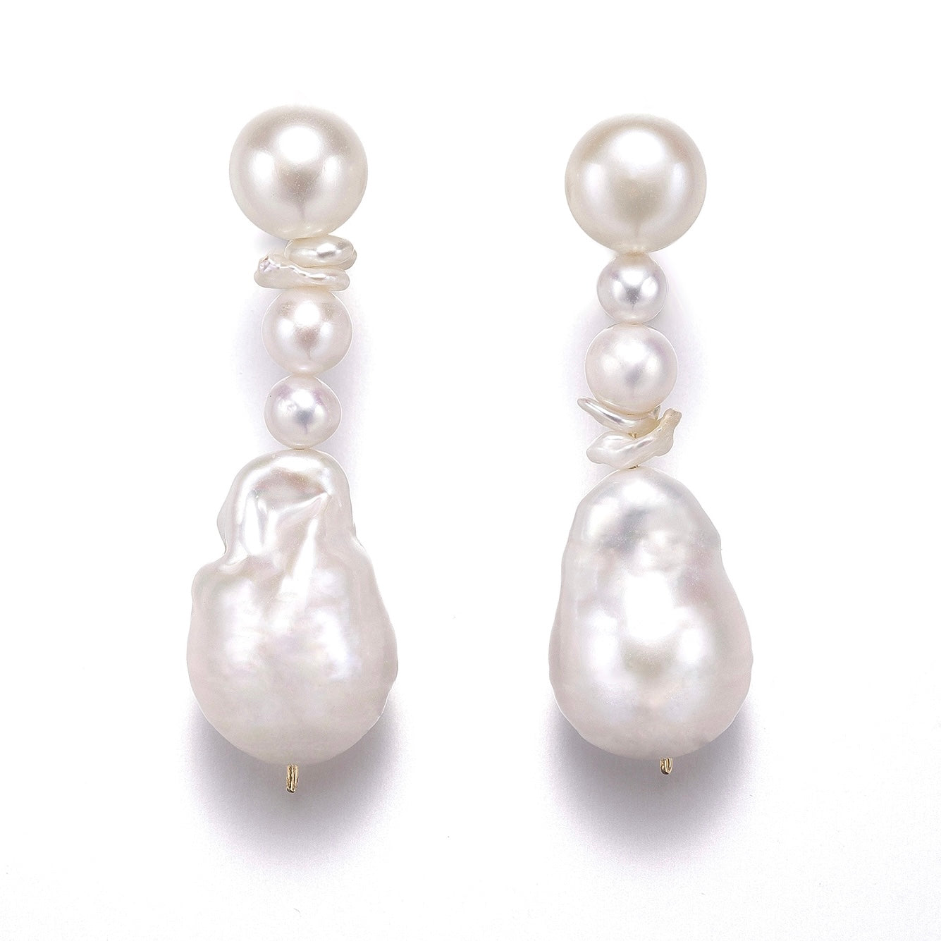 MINERVA Pearl Mismatch Earrings